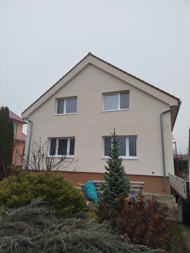 Zateplenie fasády — Horné Orešany